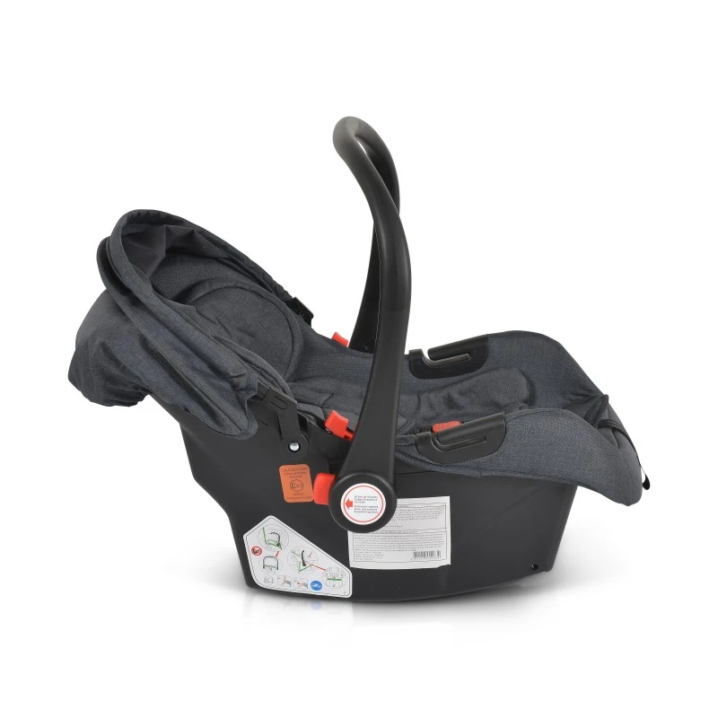 Стол за кола Trio I-SIZE 40-86см черен